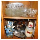 Home dï¿½cor: Candles - Silverplate servers - Glass