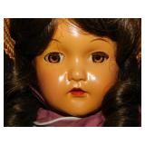 Vintage composition Victorian style sleepy eye