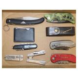 9 USA & Ireland pocket knives