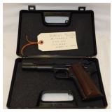 Bruni 96 Italy automatic 8mm blank pistol in case