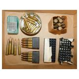 Ammo ammunition: .50 caliber - .30-30 Winchester
