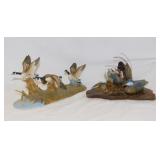 Duck & Goose hunting figurines: