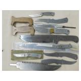 Knives: Knife blanks - Steel blades - Wood
