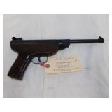 Unmarked .177 cal. air pistol gun, needs work,