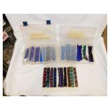 Fishing lure replacement silicone skirts w/ 3