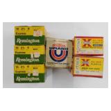 Six boxes 16 gauge shotgun ammunition shells: