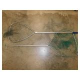 2 aluminum fishing nets