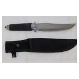 Frost Cutlery 8" fixed blade Bowie knife w/ sheath