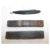 3 antique straight razors: 1909 Edward Weck & Son