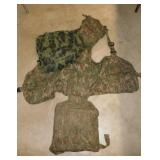 Mossy Oak XL ground turkey hunting vest w/ seat