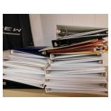 Contents of file cabinet: paper - folders - etc.