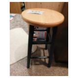 Four legged stool, 24.5"H