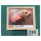 Kenny Wallace #28 autographed picture,