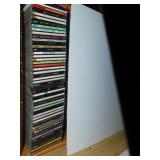 Shelf of CD music D-H alphabatized