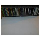 Shelf of CD music T-Z alphabatized
