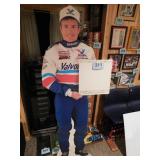 Cardboard stand up of Dale Earnhardt , 67"H