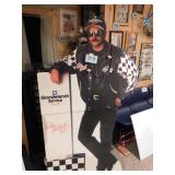 Cardboard stand up of Dale Earnhardt, 67"H