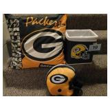 Green Bay Packers: pillow - small trash can -