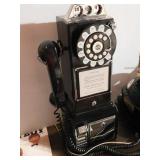 Classic Editions retro style pay phone, 18" h