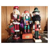 Four nutcrackers: "Mouse King limited edition,