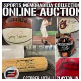 Online Only Sports Memorabilia Collection 