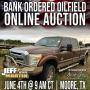 ONLINE BANK ORDERED OILFIELD EQUIPMENT AUCTION IN CONJUNCTION WITH BONNETTE AUCTIONS- JUNE 4TH AT 9A