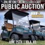 Online Only Midwest Golf Cart Auction