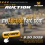 MYAUCTIONYARD.COM ONLINE AUCTION POWERED BY JEFF MARTIN AUCTIONEERS - BEGINS CLOSING MAY 20TH 10AM 