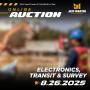 ONLINE ONLY  - ELECTRONICS, TRANSIT & SURVEY EQUIPMENT AUCTION - BEGINS CLOSING AUGUST 26TH 10 AM CT