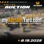 MYAUCTIONYARD.COM ONLINE AUCTION POWERED BY JEFF MARTIN AUCTIONEERS - BEGINS CLOSING AUGUST 19TH