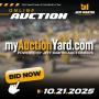 MYAUCTIONYARD.COM ONLINE AUCTION POWERED BY JEFF MARTIN AUCTIONEERS - BEGINS CLOSING OCTOBER 21ST 