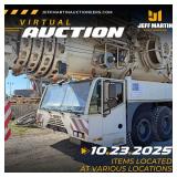 VIRTUAL CRANE, HEAVY TRANSPORT, & SUPPORT EQUIP AUCTION - OCTOBER 23RD at 10 AM CT