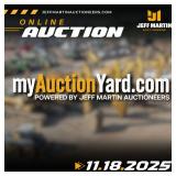 MYAUCTIONYARD.COM ONLINE AUCTION POWERED BY JEFF MARTIN AUCTIONEERS - BEGINS CLOSING NOVEMBER 18TH