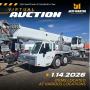 VIRTUAL CRANE & HEAVY TRANSPORT AUCTION - JAN 14TH AT 10 AM CT