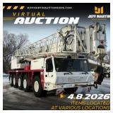 VIRTUAL CRANE & HEAVY TRANSPORT AUCTION - APRIL 8TH at 10 AM CT