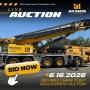 RELIABLE CRANE ABSOLUTE  FLEET REALIGNMENT AUCTION- JUNE 16TH AT 9AM PT