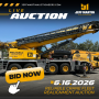 RELIABLE CRANE ABSOLUTE  FLEET REALIGNMENT AUCTION- JUNE 16TH AT 9AM PT