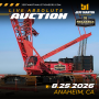 RELIABLE CRANE ABSOLUTE FLEET REALIGNMENT AUCTION - AUGUST 25TH AT 9AM PT