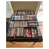 4- Boxes Filled with a Variety of DVDï¿½s Covering