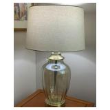 Servine Accent Lamp with Clear Glass Body and