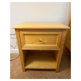 Maple Night Stand, Measures: 22ï¿½W x 16ï¿½D x 26ï¿½H