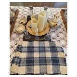 3pc Set of Geo Bowman Eggshell Nautilus Sugar