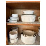 Dansk Deep Pleated Soufflï¿½ Dishes, White