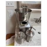 Stainless Steel Wastebasket, Stainless Steel