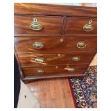Antique American Federal Period Mahogany Chest of