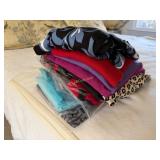 Chicoï¿½s Red/Black Cardigan Sweater (New), Chicoï¿½s