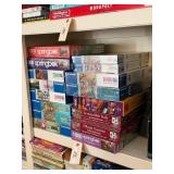 16 Puzzles and 8 Coloring books and Crayola