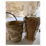 2 Boxes Desktop Misc, Decorative Trash Cans,