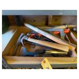 Pipe Wrench, Speed Square, Hammers, Long Drill
