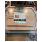 Salad Spinner, New Adams Cutting Board (2 Boxes)